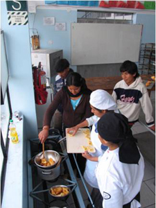 Student at Work